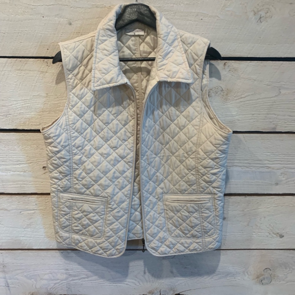 CAROLL REED | Vintage Quilted Vest | Sz L